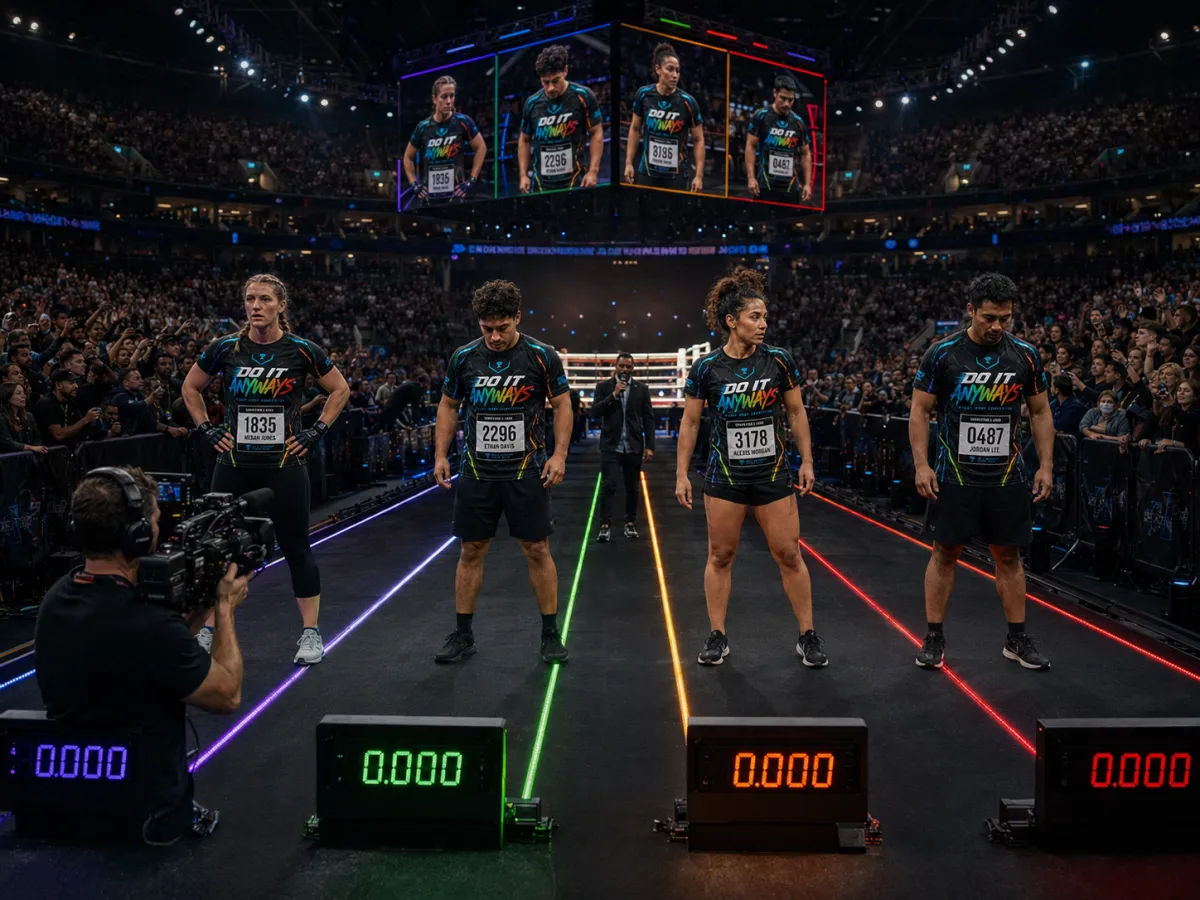 HOMEPAGE-OVERVIEW-02 COMPETITORS INSIDE THE INDOOR ARENA