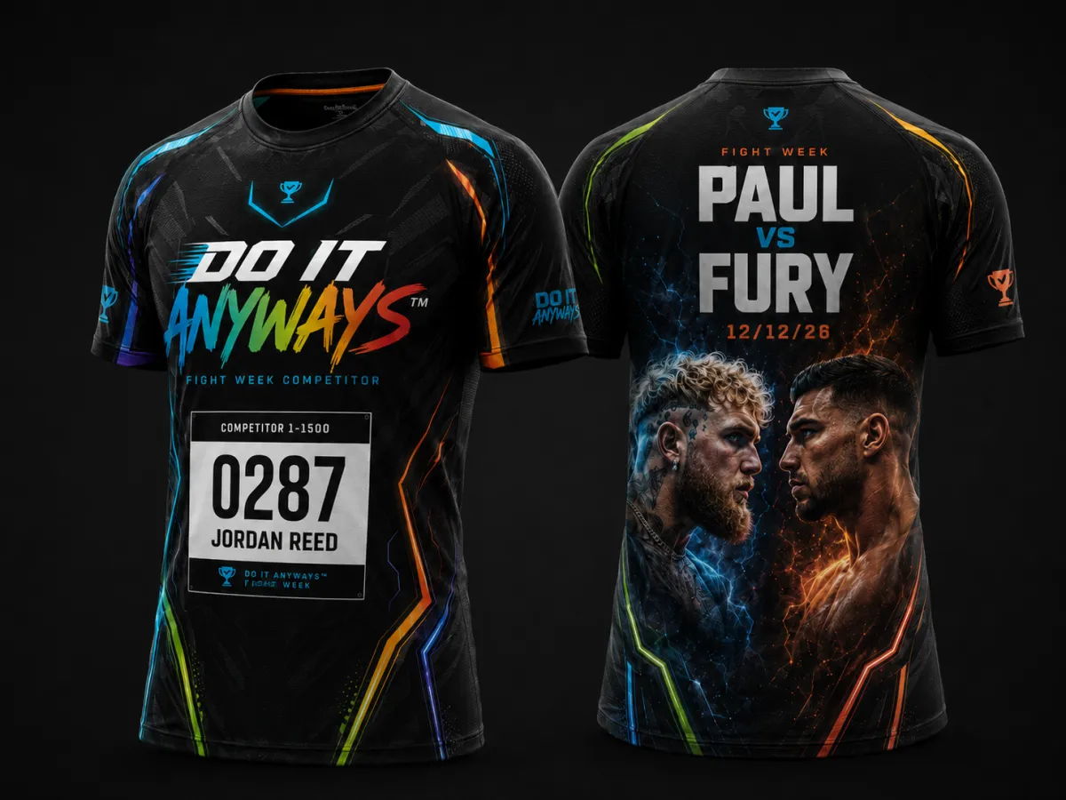 OFFICIAL COMPETITOR JERSEY — FRONT AND BACK