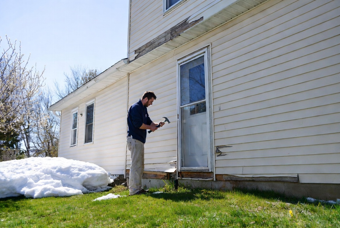 The Snow Has Finally Melted in Bangor – Time for Spring Property Maintenance & Repairs