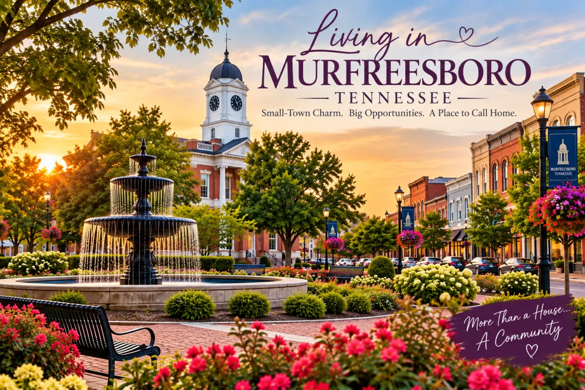 Living in Murfreesboro, Tennessee: A Place to Call Home