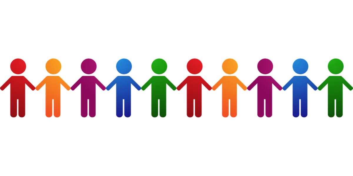 a blurry image of a blue and pink background