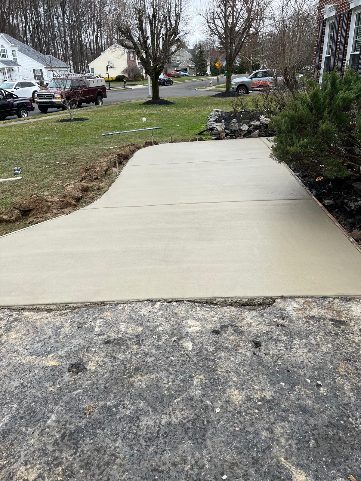 concrete paving