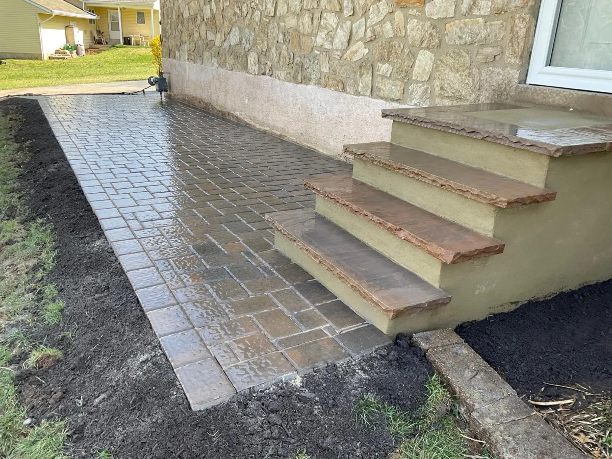 concrete pavers