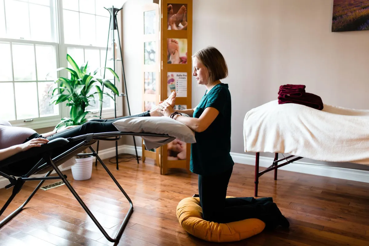 GlowUp Funnels dashboard mockup for women coaches who sell to moms — done-for-you GoHighLevel funnel design in blush and gold workspace