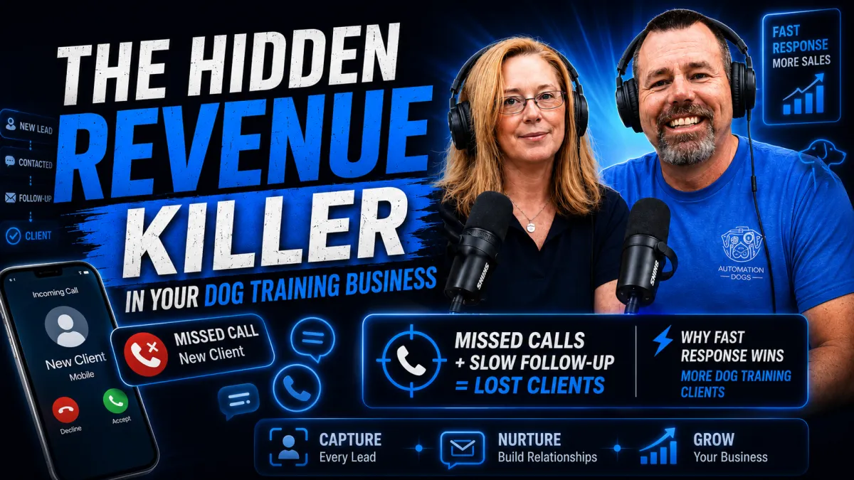 Lianne Shinton with Bret Geller talks about how revenues are killed in dog training business