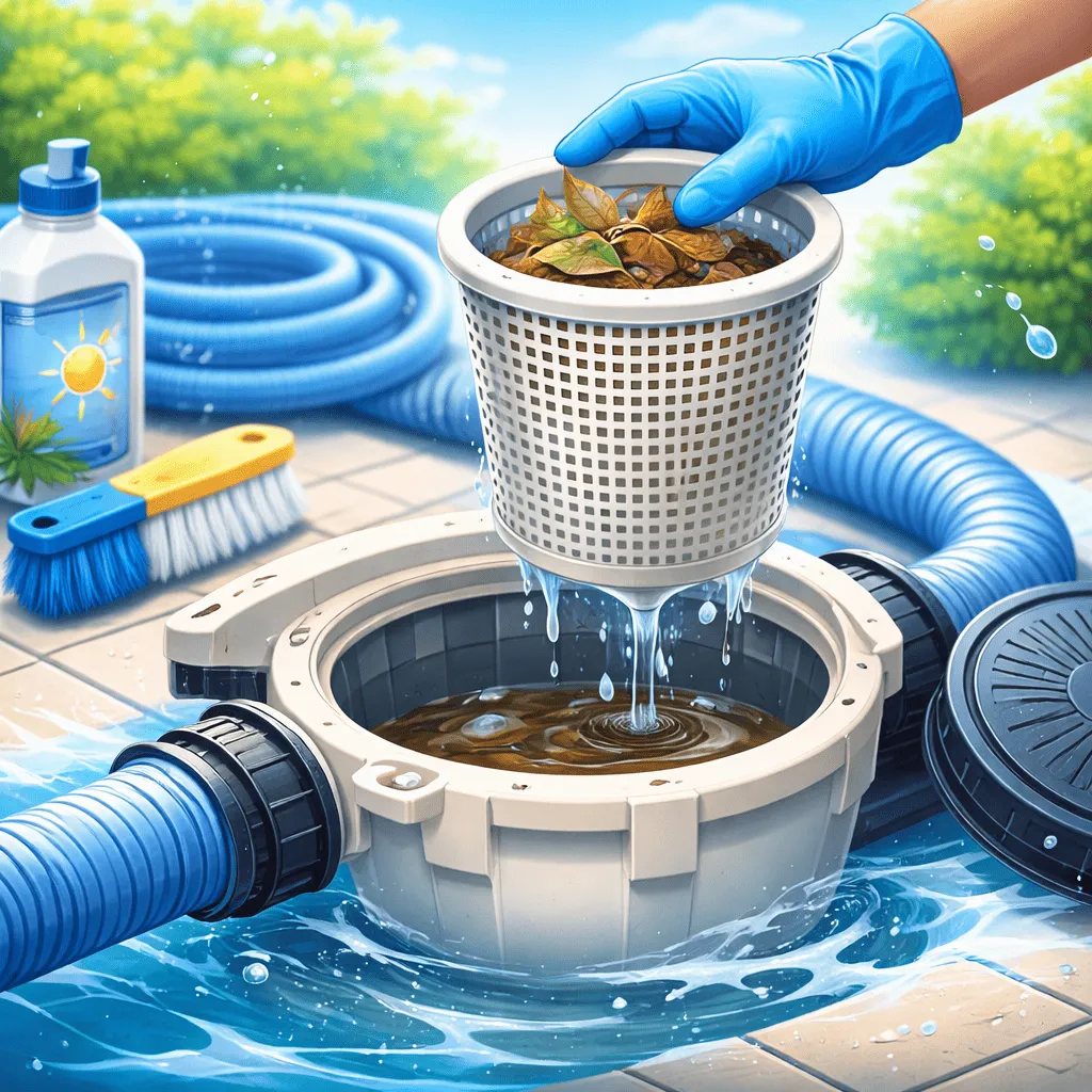 Pump Basket Cleaning in Pompano