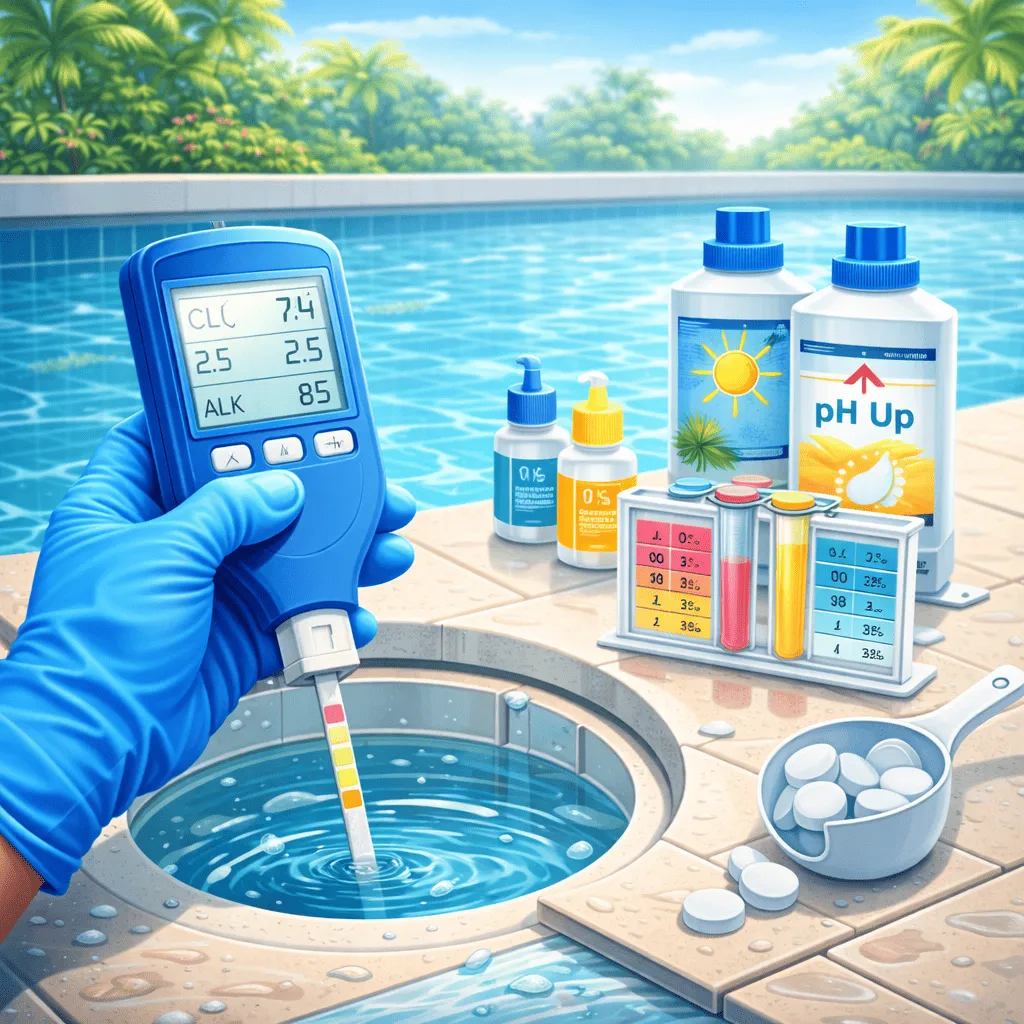 Chemical Balancing in Pompano