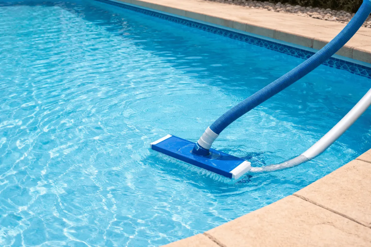 Pool Surface Brushing