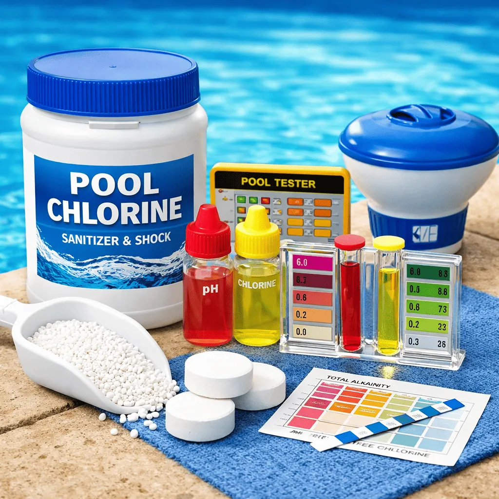 Pool Surface Brushing