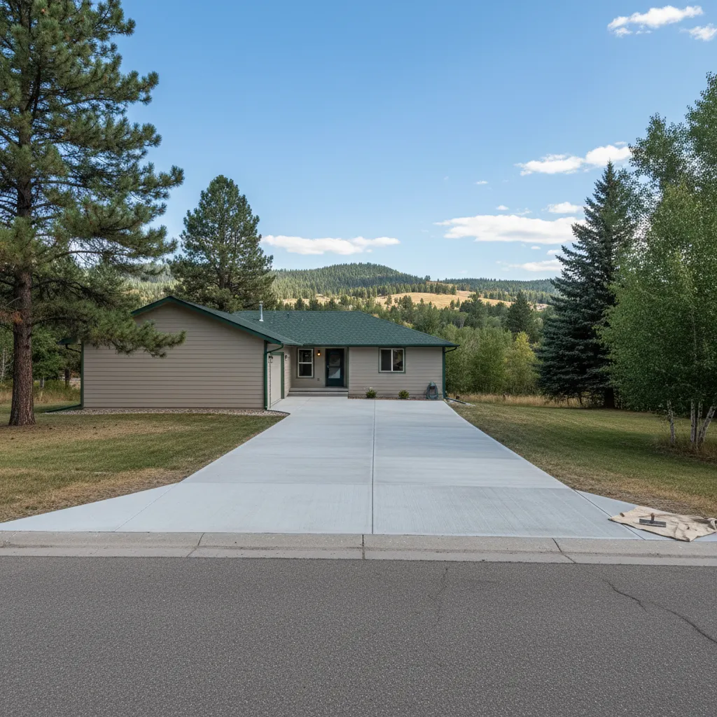 Missoula Concrete levels sidewalks.