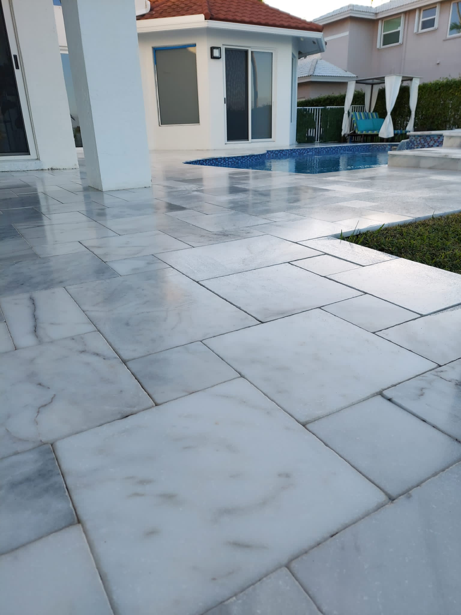 sealed-wet-look-marble-tampa-bay
