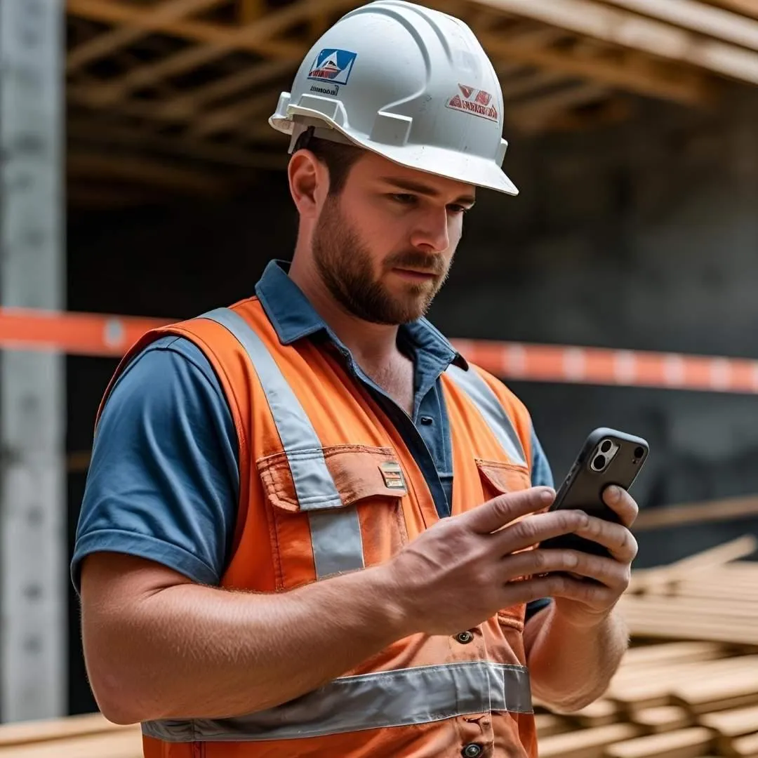 Professional tradesperson using BuildEze