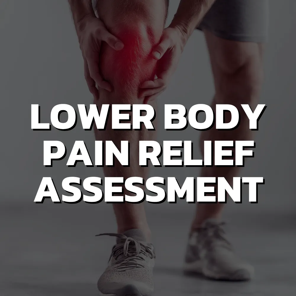 Personal trainer assessing hip knee and ankle pain for woman in Gilroy CA fitness studio