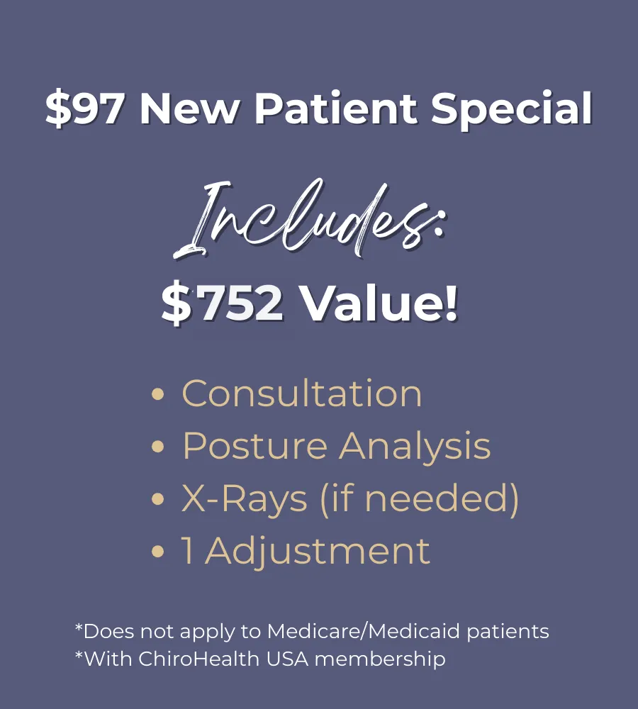 chiropractor new patient special