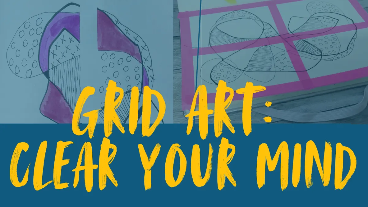 Mindful Grid Art: A Simple Exercise to Clear Your Mind While Creating