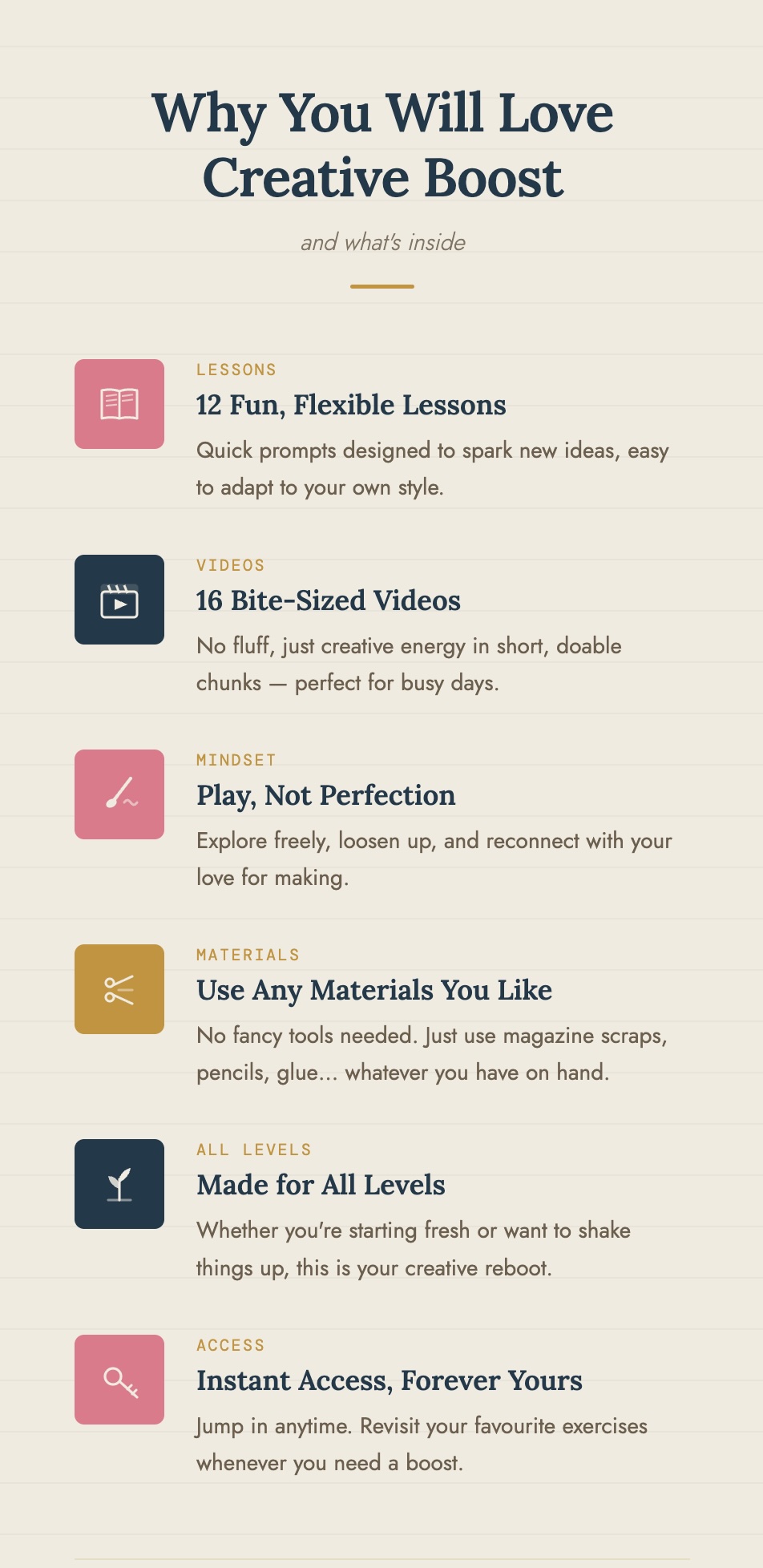Easy simple easy to follow video tutorials