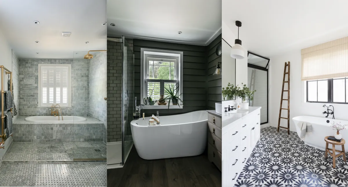 Remodeled kitchen interior after handyman renovation showing shaker cabinets and quartz countertops