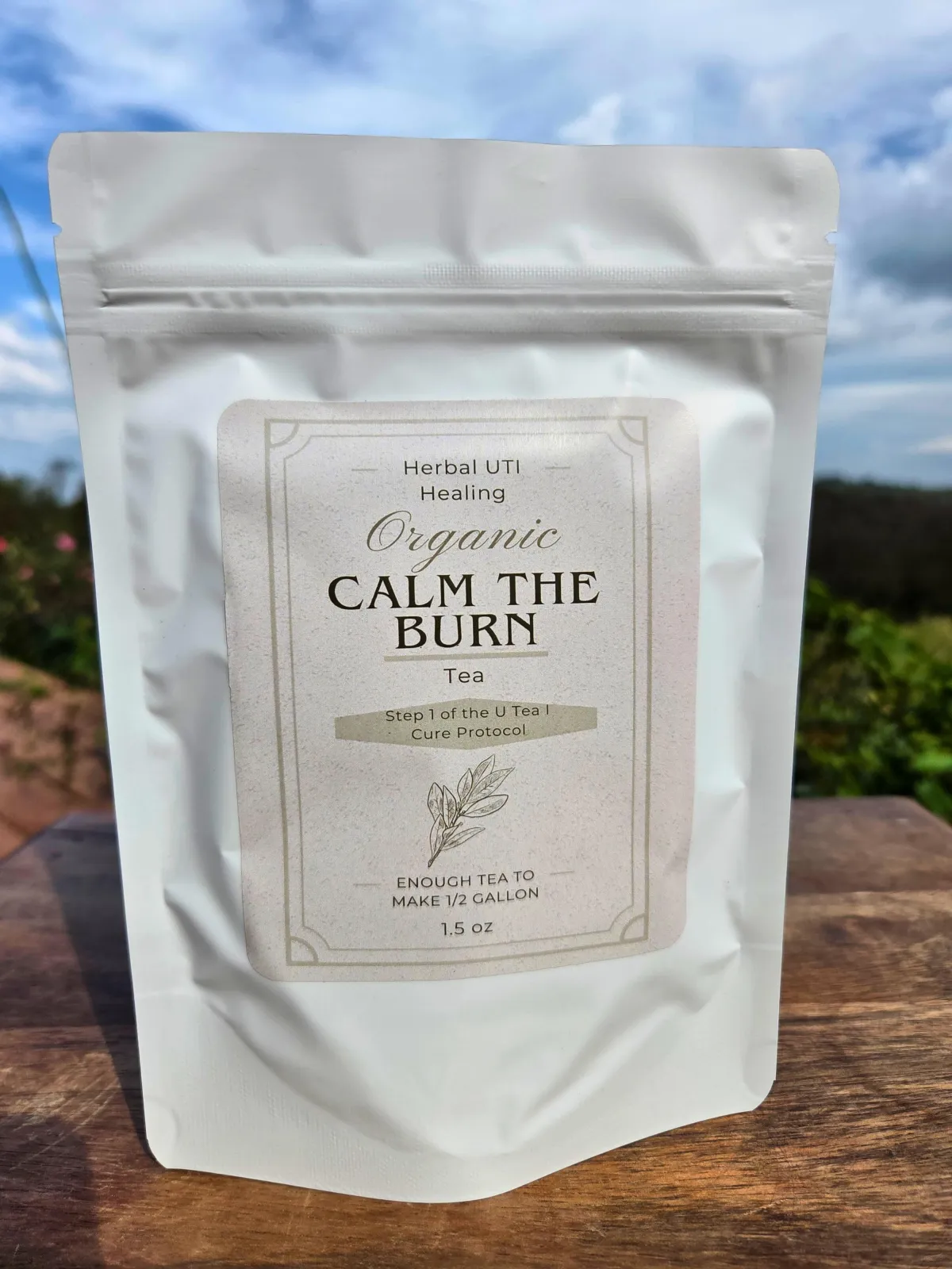 herbal UTI tea, urinary tract support, natural UTI relief, soothe bladder discomfort, organic tea for UTI