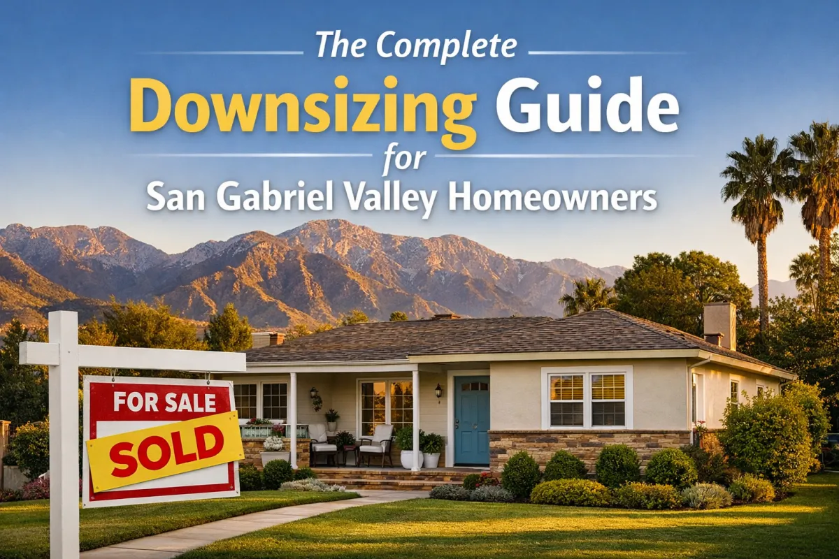 The Complete Downsizing Guide for San Gabriel Valley Homeowners