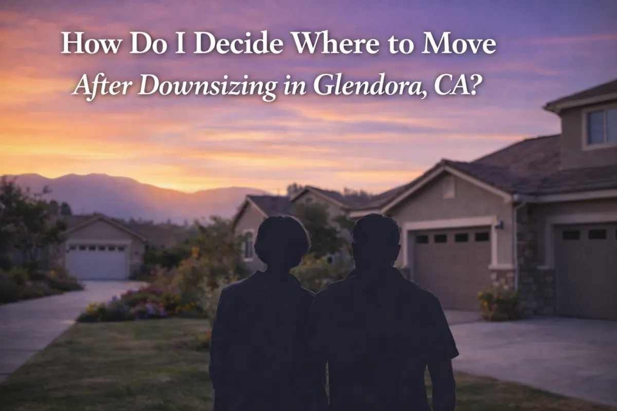 Where to move after downsizing?