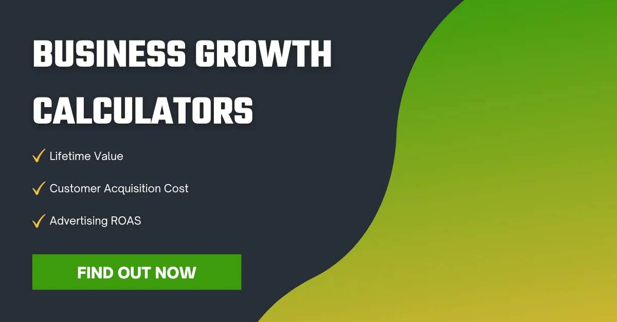 Business Growth calculators by Imani Advantage