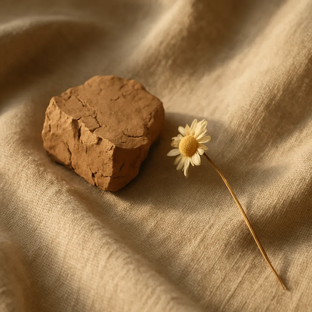 Composer Salvador Ferrández at a piano, sheet music open, in a softly lit, artisanal room