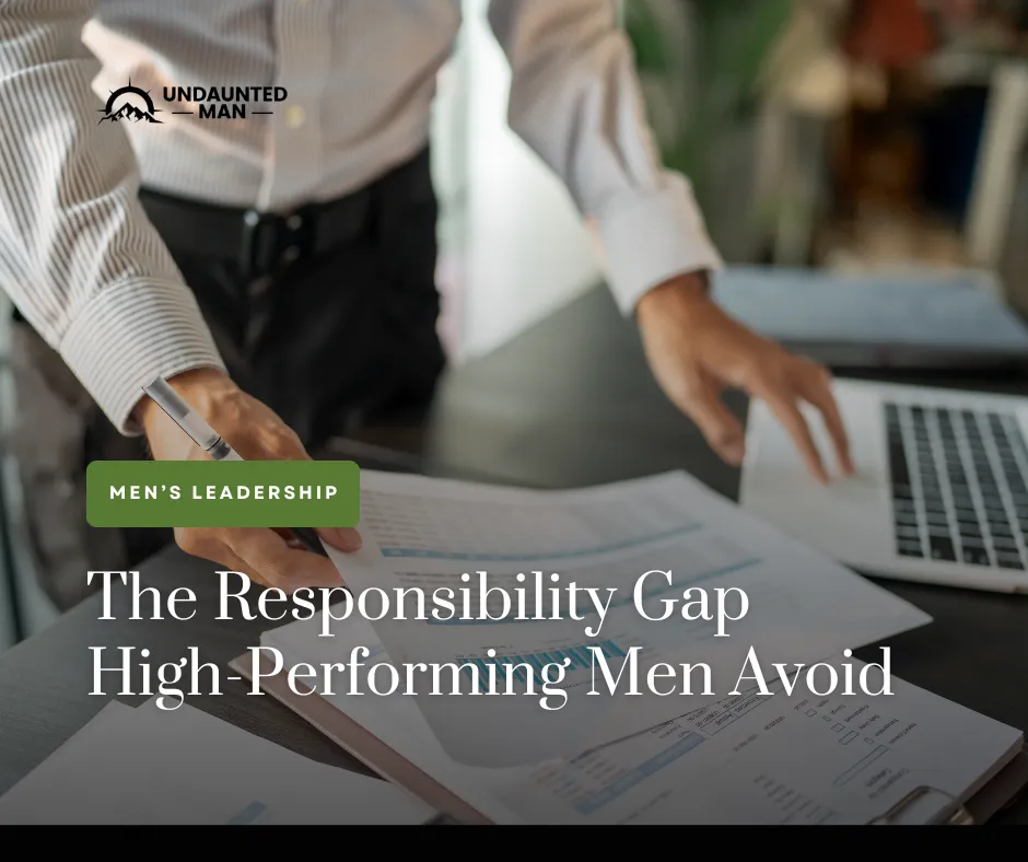 The Responsibility Gap High-Performing Men Avoid