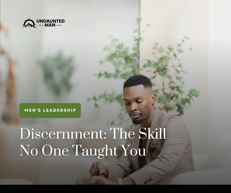 Discernment: The Skill No One Taught You