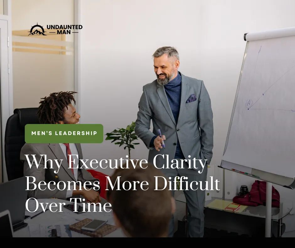Why Executive Clarity Becomes More Difficult Over Time