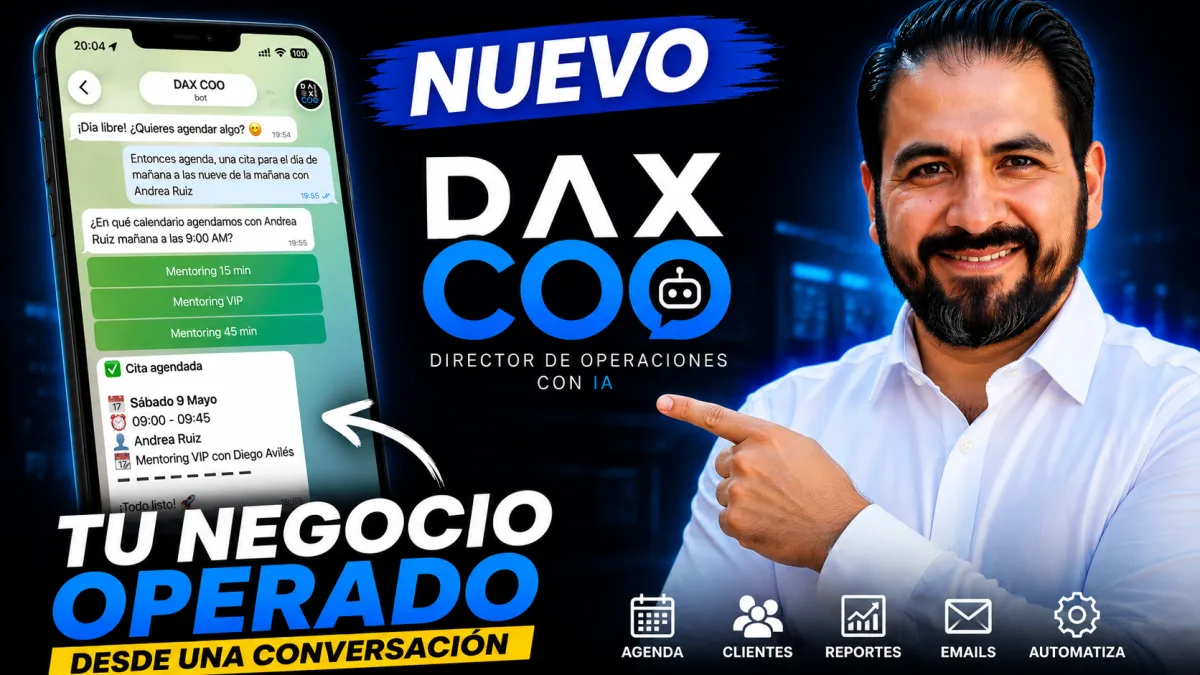 DAX COO: el director de operaciones con IA para tu negocio