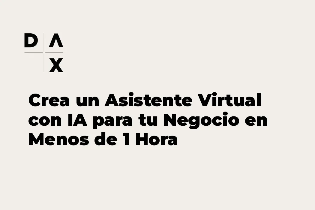 Emprendedor configurando un asistente virtual con inteligencia artificial en su negocio digital