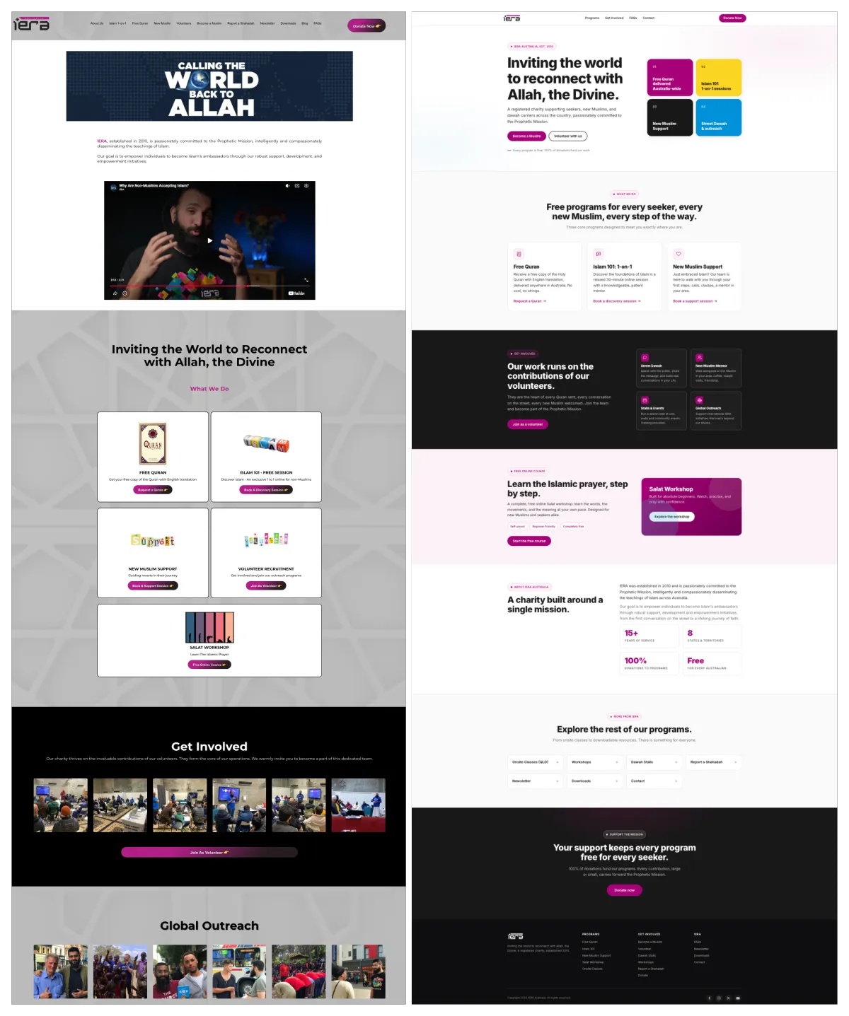 Rebuilding iera.au: 28 Pages, 2 Days, One Design System