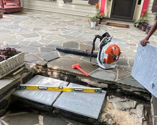 Stone Patios in West Chester