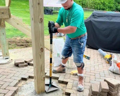 Downingtown Brick Patios