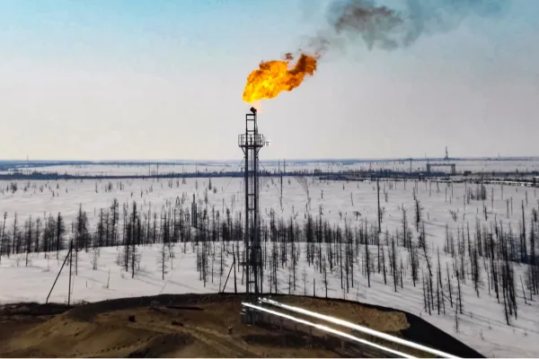 natural gas utility tower