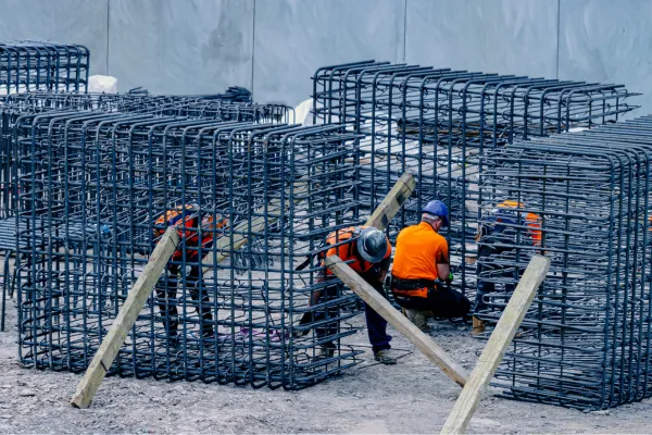 Data center under construction