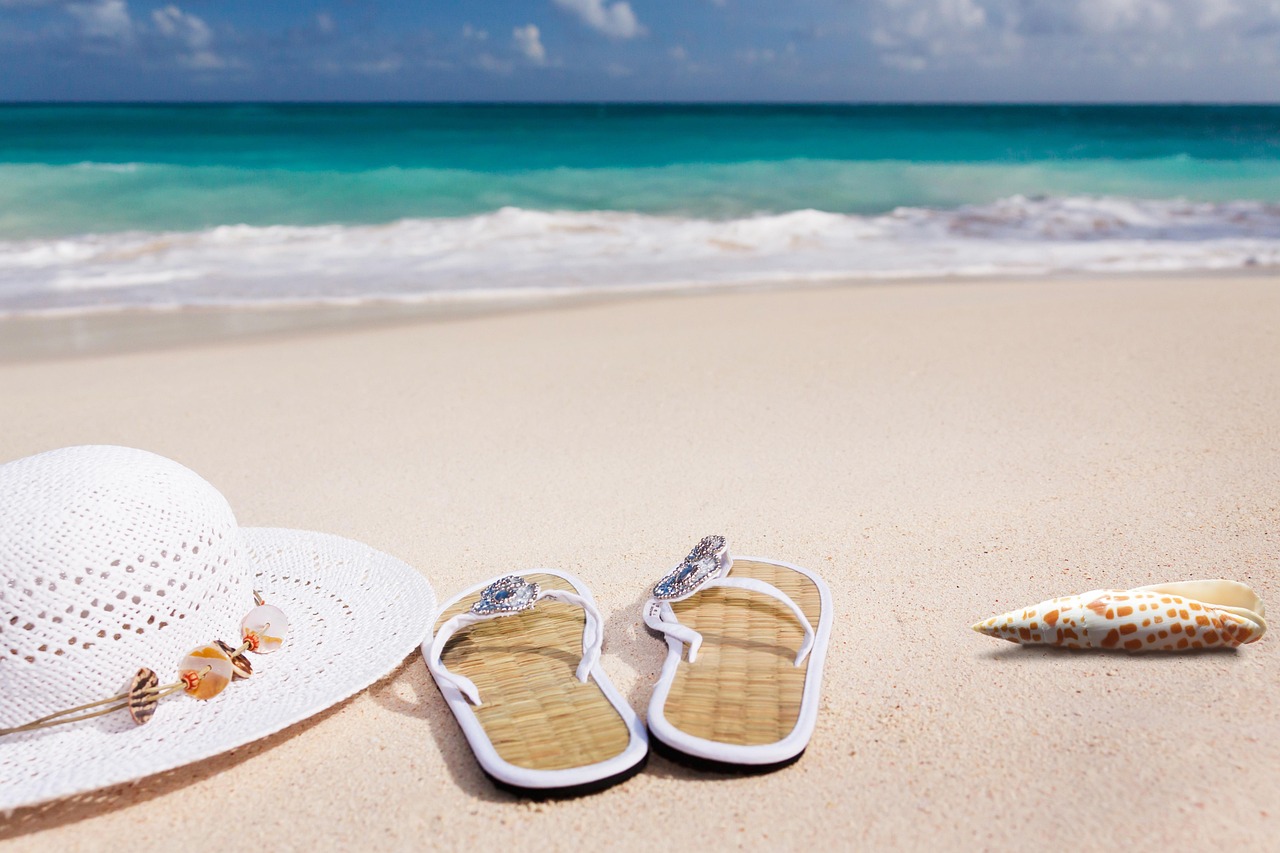 Simple beach scene representing business simplicityc