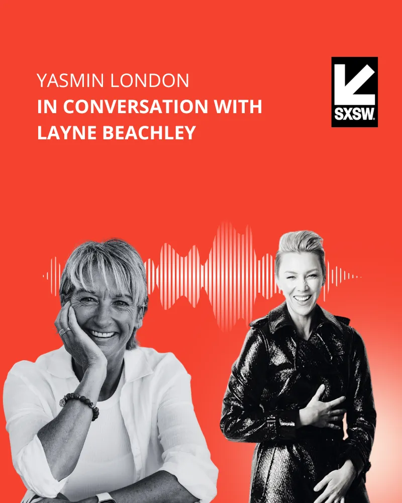 Yasmin London in conversation with Layne Beachley