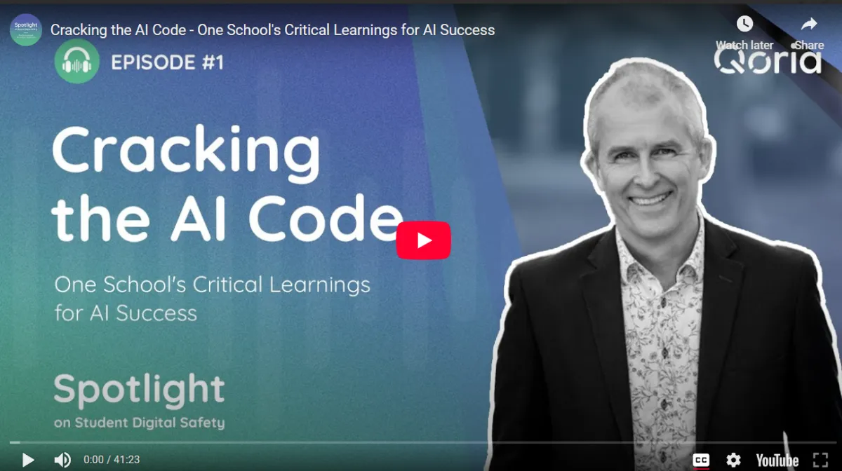 Cracking the AI Code - One School's Critical Learnings for AI Success