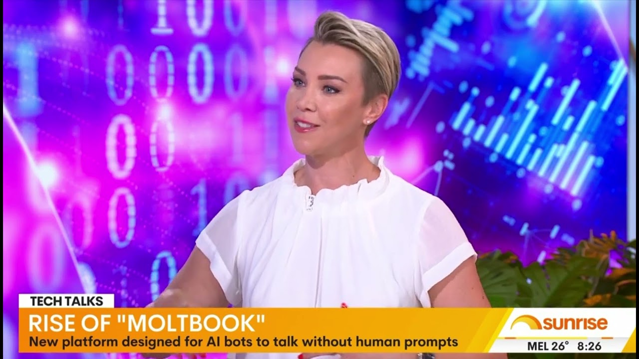 Sunrise Tech Talks - Yasmin London dissects Moltbook
