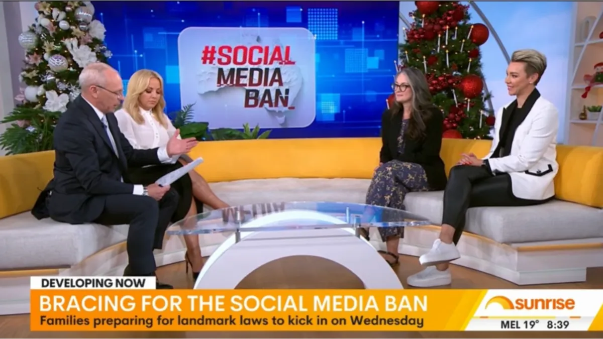 The Social Media Ban Impact on Kids - Weekend Sunrise
