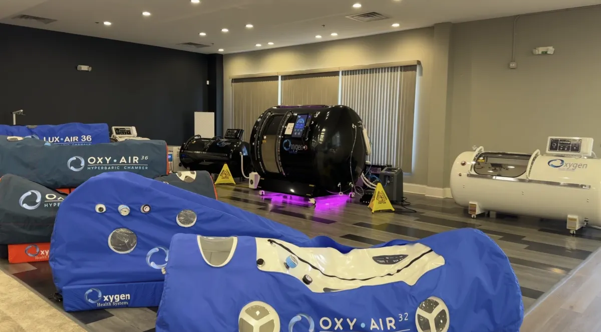 Showroom of Hyperbaric Oxygen chambers