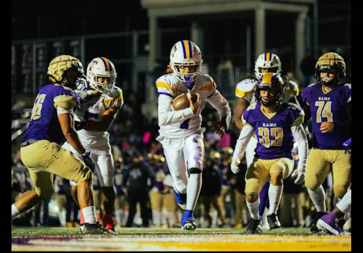 Kyair Carr, Troy High School quarterback portrait