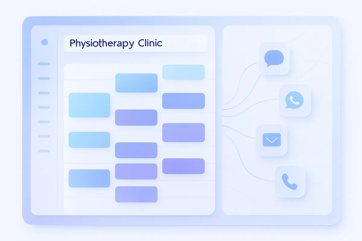 Physiotherapie-Terminausfälle mit click.tools um 70% senken