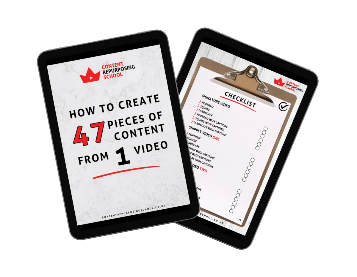 Content Repurposing Checklist
