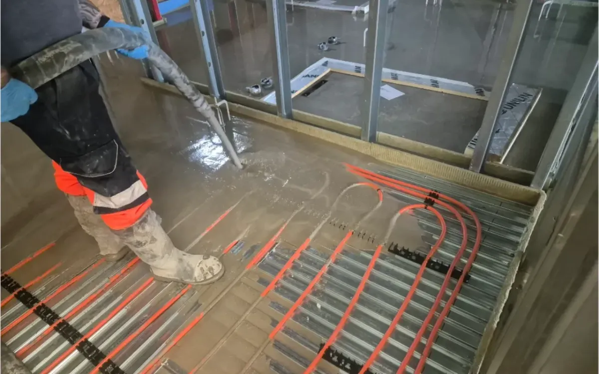 under floor heating