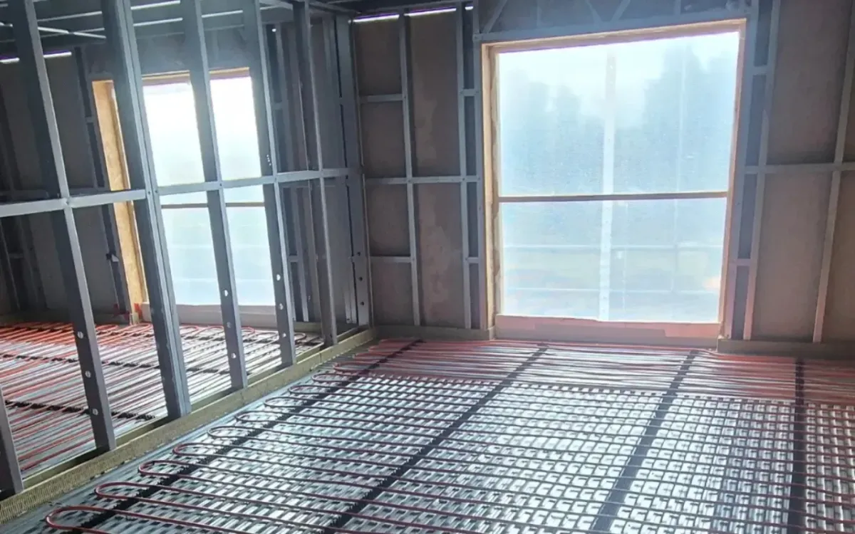 under floor heating