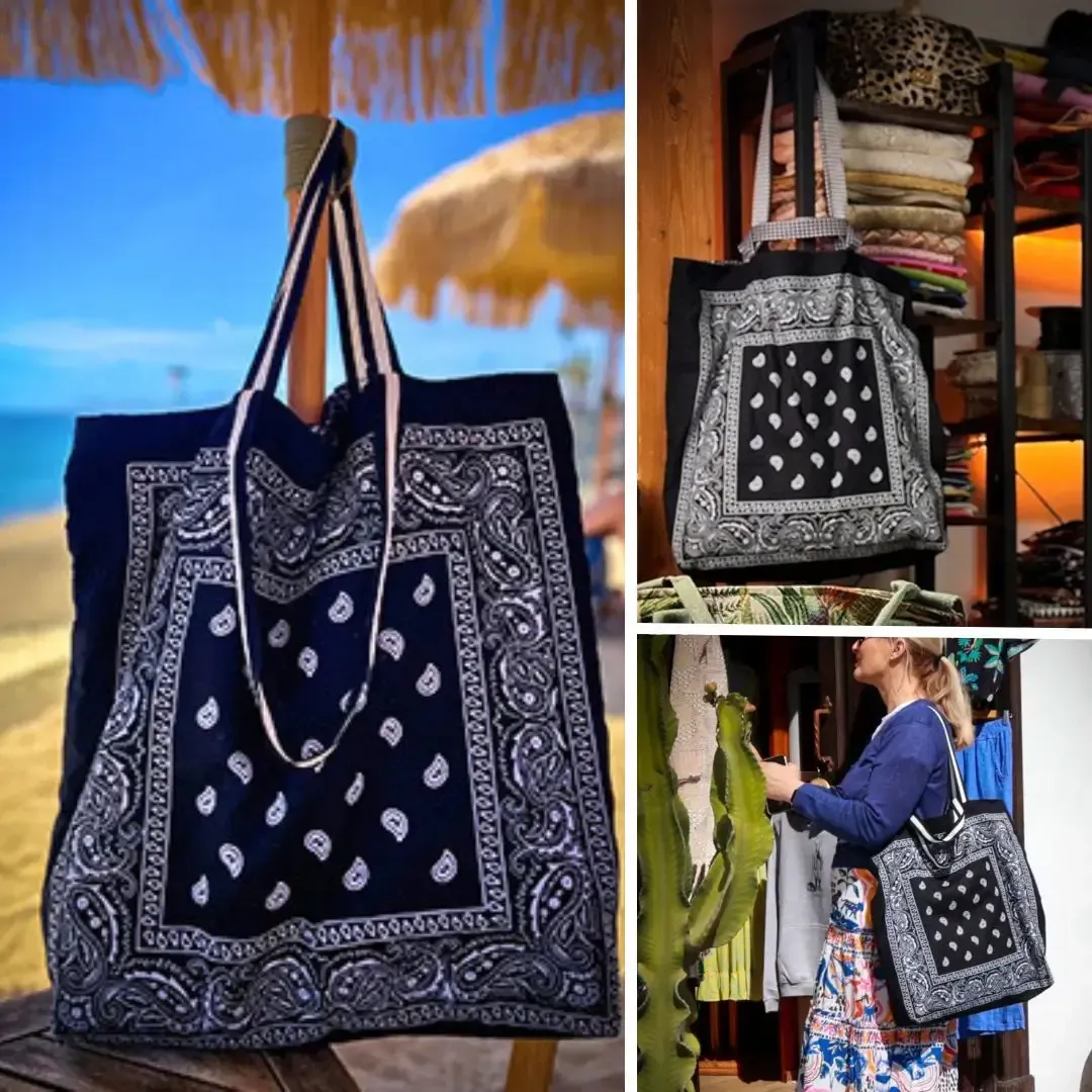 Eco Friendly Bandana Tote - Course