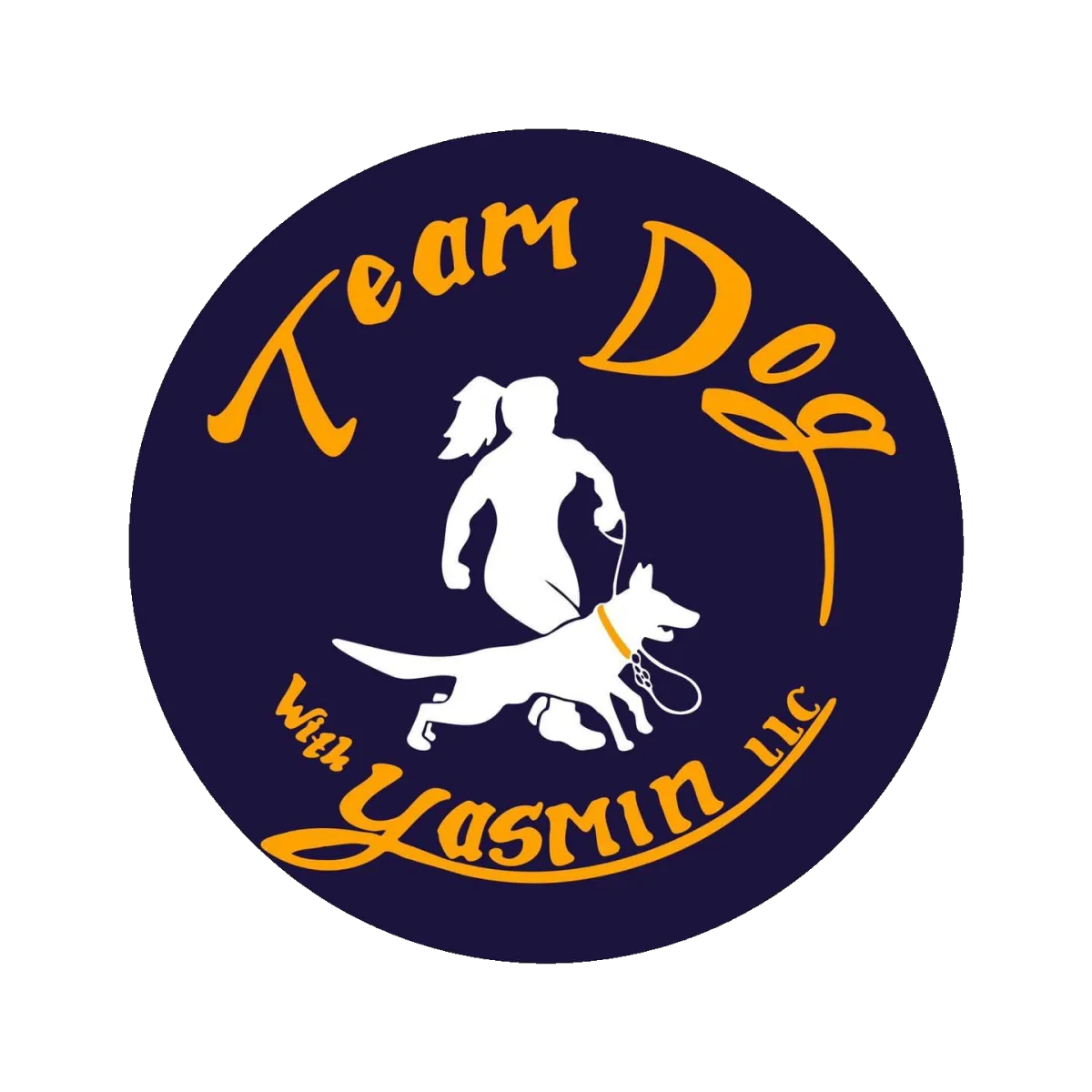 Team Dog with Yasmin Logo