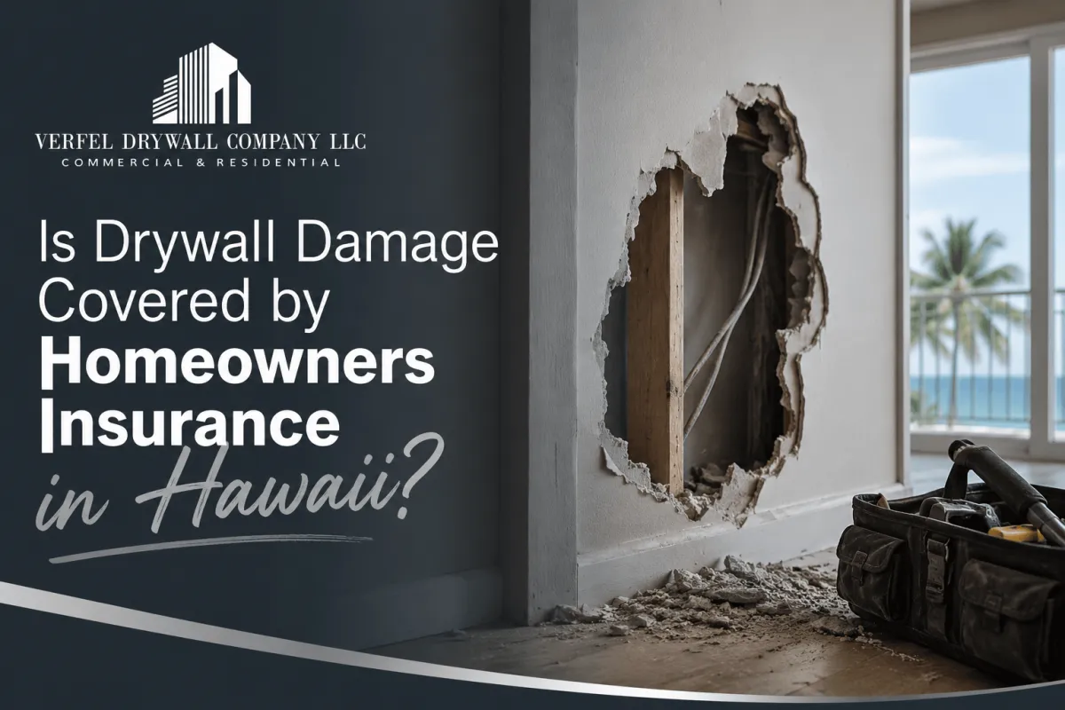 Is Drywall Damage Covered by Homeowners Insurance in Hawaii?